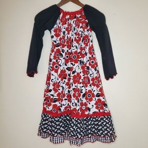 Sage & Lilly Girls Longsleeve Dress 7/8